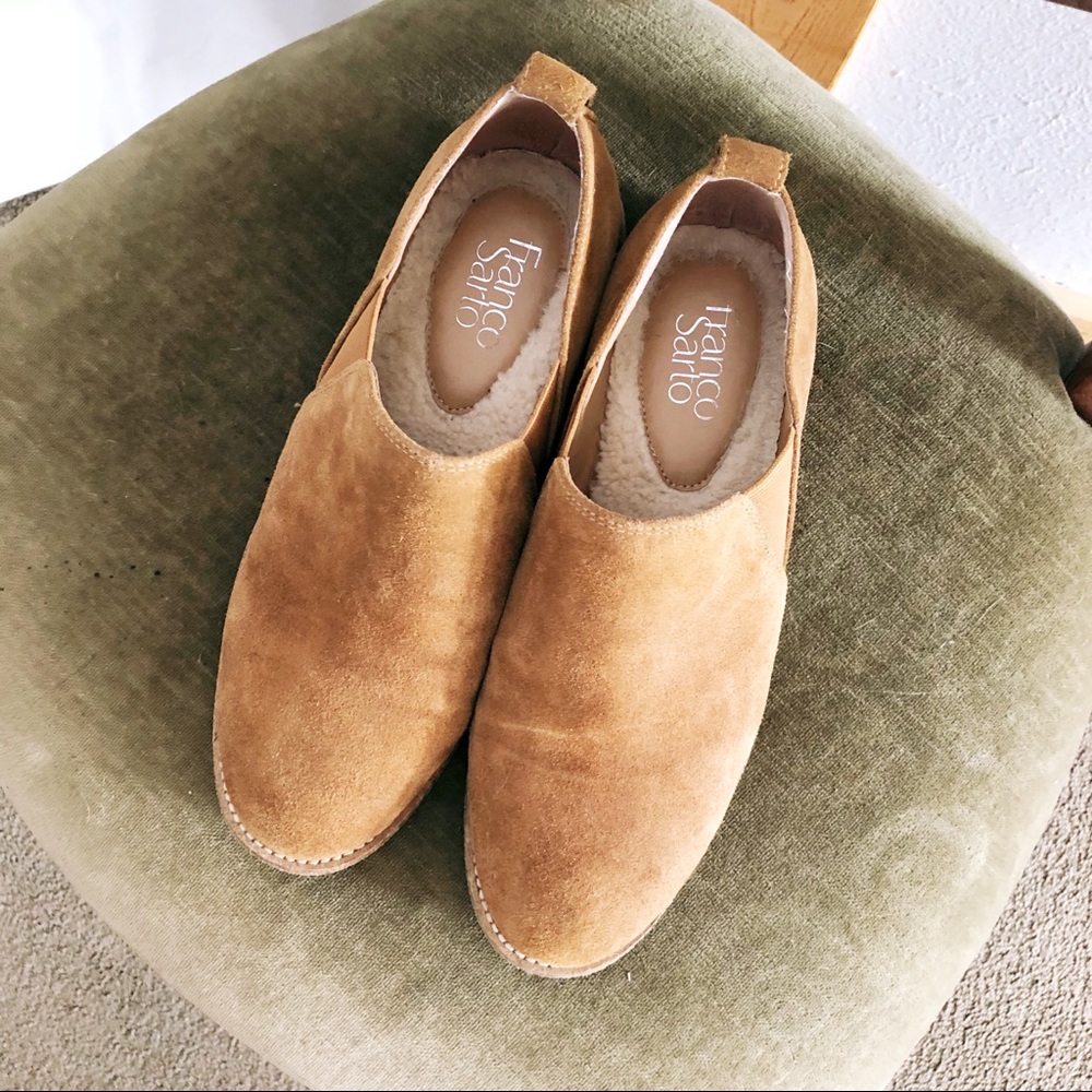 Franco Sarto Suede Loafer